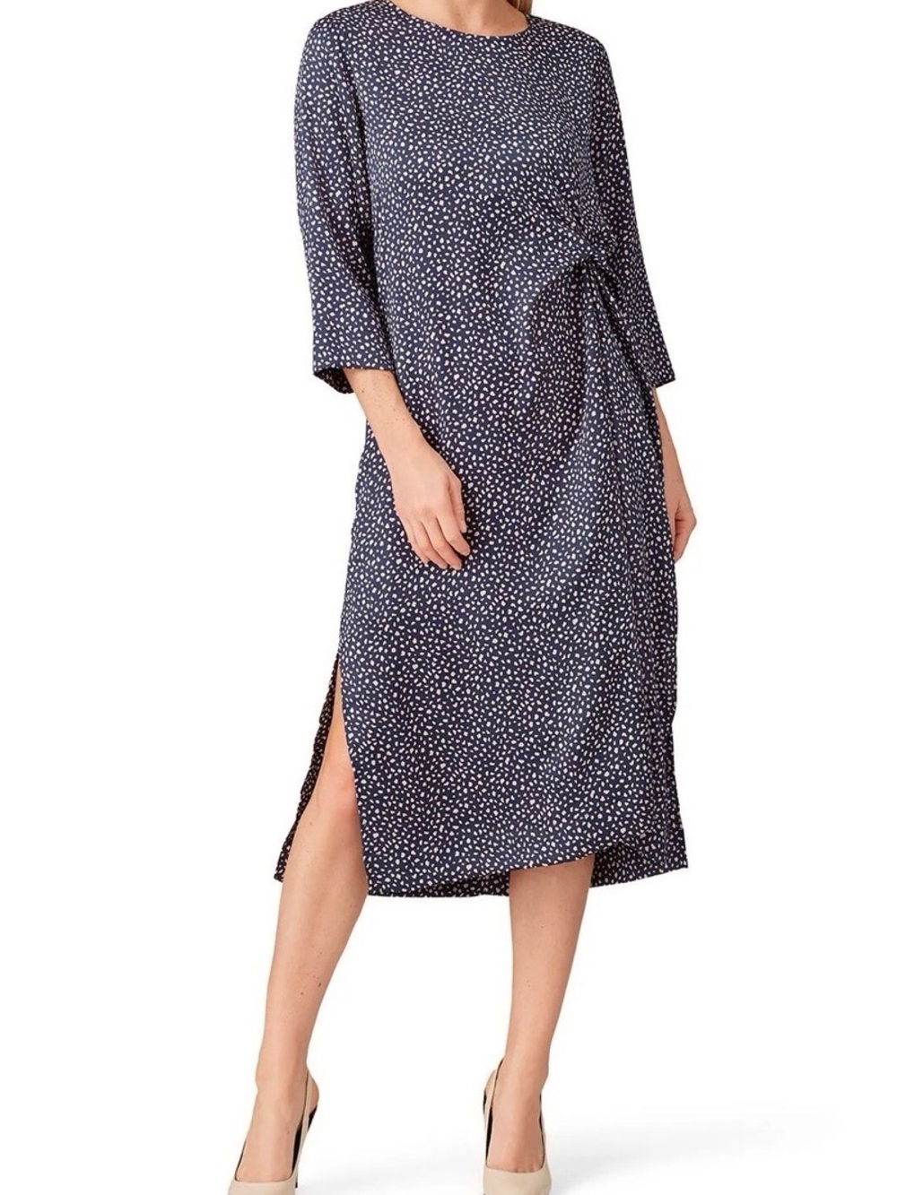 $248 Hatch Maternity Patterned Soft Dress Size XS Women’s - Picture 3 of 14